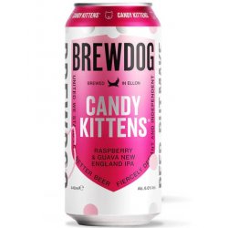 Brewdog Candy Kittens Raspberry & Guava New England IPA 440mL - The Hamilton Beer & Wine Co