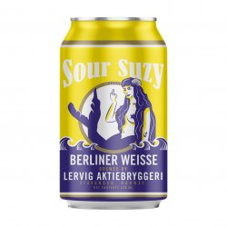 Lervig- Sour Suzy Berliner Weisse 4% ABV 330ml Can - Martins Off Licence