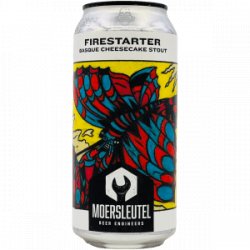 Moersleutel X Basqueland  Firestarter - Rebel Beer Cans