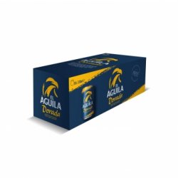Cerveza El Aguila dorada pack de 10 latas de 33 cl. - Carrefour España