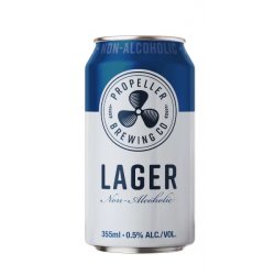 Propeller  Non Alcoholic Craft Lager - Bishop’s Cellar