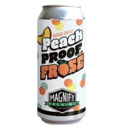 Magnify Peach Proof Frose Smoothie Sour 473ml (5%) - Indiebeer