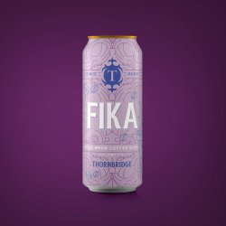 Thornbridge Fika, 7.4% Cold Brew Coffee Stout - Thornbridge Brewery