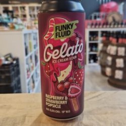 Funky Fluid  Gelato: Raspberry Strawberry Popsicle - Het Biermeisje