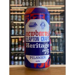 Newbarns x Clapton Craft  Heritage 75  Pilsner Lager Last Chance! BBF 230225 - Clapton Craft