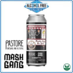 Mash Gang x Pastore, Sorbetto, Blackcurrant, Cherry, Lime Sour - The Alcohol Free Drinks Company