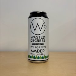 Wasted Degrees Evergreen Amber (440ml Can) - Leith Bottle Shop