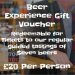 Beer Tasting Experience Gift Voucher Beer Tasting Experience Gift Voucher