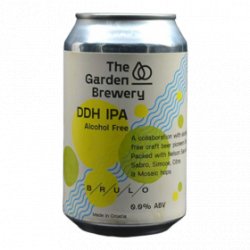 The Garden Brewery The Garden Brewery - BRULO - Alcohol-Free DDH IPA - 0% - 33cl - Can - La Mise en Bière