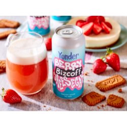 Yonder  Berry Bizcoff Cheesecake  Strawberry & Vanilla Sour - Wee Beer Shop