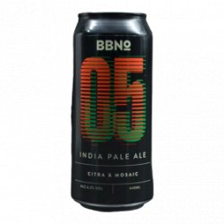 Brew By Numbers Brew By Numbers - No 05 IPA CitraMosaic - 6.2% - 44cl - Can - La Mise en Bière