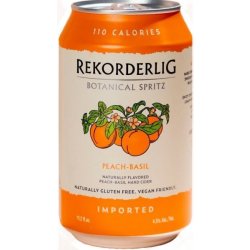 Rekorderlig Peach Basil Cider 4 pack 12 oz. Can - Petite Cellars