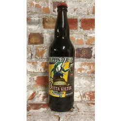 Hoppin' Frog Brewery, Brandy Barrel-Aged Outta Kilter Scotch Red Ale - Gerijptebieren.nl