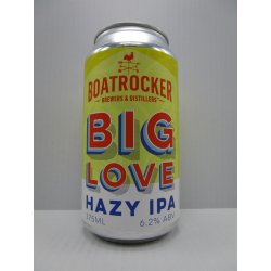 Boatrocker Big Love Hazy IPA 6.2% 375ml - Grape & Grain