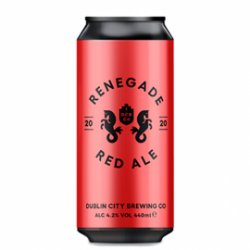Dublin City Renegade Red Ale - Craft Beers Delivered