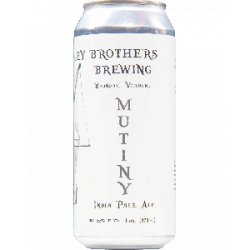 Foley Brothers Brewing Mutiny IPA - Half Time