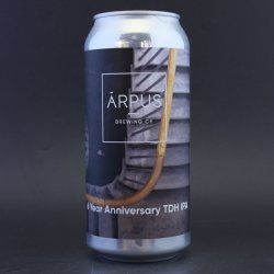 Arpus Brewing Co - 6 Year Anniversary: TDH IPA - 7% (440ml) - Ghost Whale