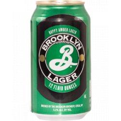 Brooklyn Brewery Lager Cans - Half Time