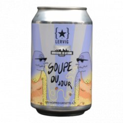 Lervig Lervig - Brasserie de la Senne - Soup du Jour - 4.7% - 33cl - Can - La Mise en Bière