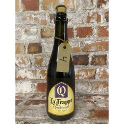 La Trappe Quadrupel — Oak Aged Batch 4 - Gerijptebieren.nl