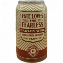 Kees X Bravoure - Fate Loves the Fearless Barely Wine - Speciaalbierkoning