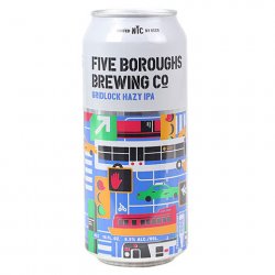 Five Boroughs Gridlock Hazy IPA - CraftShack