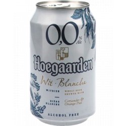 Hoegaarden Wit 0.0% Blik - Drankgigant.nl