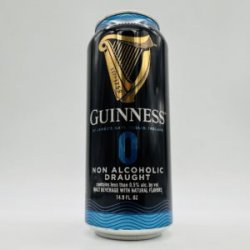 Guinness 0 NA Stout Can - Bottleworks