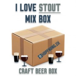 I Love Stout Craft Beer Mix Box - Hopfnung