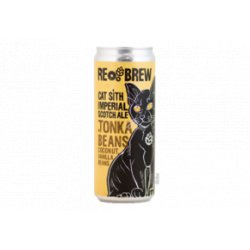 Rebrew Cat Sìth Imperial Scotch Ale w Tonka Beans, Coconut & Vanilla Beans - Hoptimaal