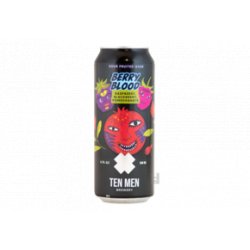 Ten Men BERRY BLOOD: RASPBERRY BLACKBERRY AND POMEGRANATE - Hoptimaal