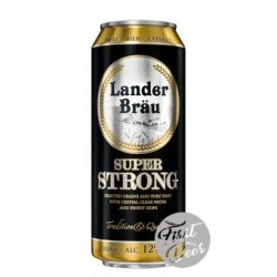 Bia Landerbrau Super Strong 12% – Lon 500ml – Thùng 12 Lon - First Beer – Bia Nhập Khẩu Giá Sỉ