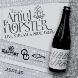 ARTFUL HOPSTER LIVE STREAM & PRIZE DRAW (15022025)  maximum 20 per person - Hemelvaart Bier Café