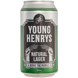 Young Henrys Natural Lager Cans 375ml  Barrel & Batch - Barrel & Batch