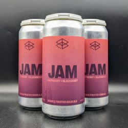 Range JAM: Raspberry + Blackberry - Double Fruited Sour Ale Can 4pk - Saccharomyces Beer Cafe