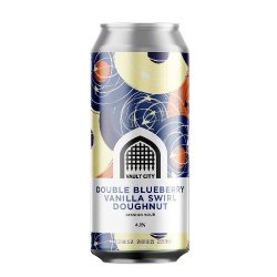 Vault City Double Blueberry Vanilla Swirl Doughnut - 3er Tiempo Tienda de Cervezas