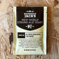 New World Strong Ale Yeast - Mangrove Jacks - M42 - 10g - Brewbitz Homebrew Shop