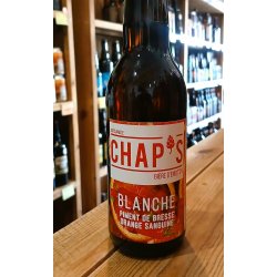 Blanche Orange sanguine  Piment de Bresse - Chap's — Passion Bières - Passion Bières