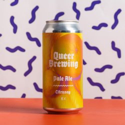 Queer Brewing  Citrussy Pale Ale  5% 440ml Can - All Good Beer