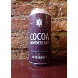 Thornbridge  Cocoa Wonderland Porter, 6.8% (440ml) - BrewFellas