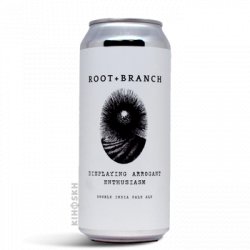 Root + Branch Brewing Displaying Arrogant Enthusiasm DIPA - Kihoskh