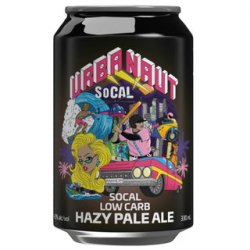 Urbanaut Brewing SoCal Low Carb Hazy Pale Ale