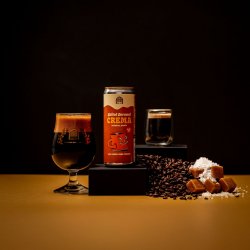 Salted Caramel Crema Imperial Stout, Vault City x Hard Lines - Vault City Brewing