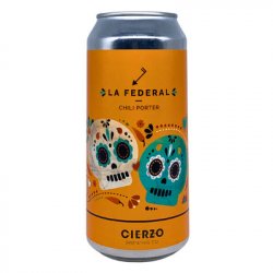 Cierzo Brewing La Federal Chili Porter 44cl - Beer Sapiens