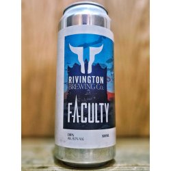 Rivington Brewing Co - Faculty - Dexter & Jones