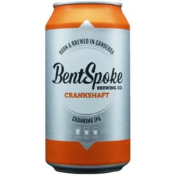 Bentspoke Brewing Co. Crankshaft IPA 375ml  Barrel & Batch - Barrel & Batch