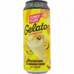 Funky Fluid Gelato: Yellow Kiwi & Banana Shake