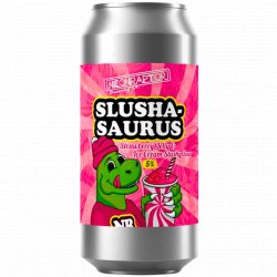 Neon Raptor Brewing Co - Slushasaurus: Strawberry Jelly And Ice Cream - Left Field Beer