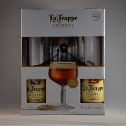 La Trappe 4 bottles + glass - Beeronweb