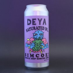 DEYA - Saturated In Simcoe - 8% (500ml) - Ghost Whale